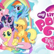 „My Little Pony COMIC BOOKS“ – polica za knjige, satenikanast