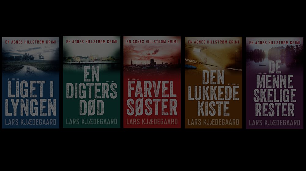 „Agnes Hillstrøm-serien“ – polica za knjige, Bookmate