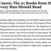 ”GQ: The 21 Books From the 21st Century Every Man Should Read” – en bokhylla, Марк Губаренко