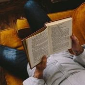 “Мужская библиотека: 9 книг, обязательных к прочтению” – a bookshelf, norlusinyanalbert
