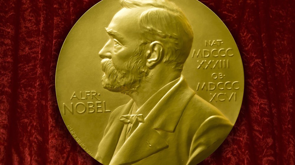 ”Nobelpriset i litteratur” – en bokhylla, Sandy Q