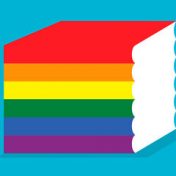 “Orgulloses de leernos LGBTIQ+” – uma estante, karen_b44