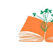 “Poetas irlandeses modernos y contemporáneos” – a bookshelf, Casa Tomada