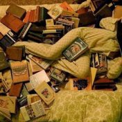 “Books to read in the bed” – a bookshelf, Anton Shuvalov