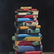 ”Libros 2019” – en bokhylla, Andrea E Calderón