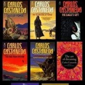 “Carlos Castaneda” – a bookshelf, 𝓛𝓪𝓾𝓻𝓪