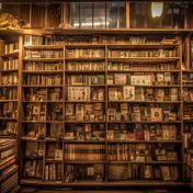 ”Libros sobre libros y librerías” – en bokhylla, Lucía