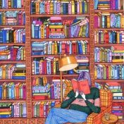 “Форточка” – a bookshelf, Лукинская Алина