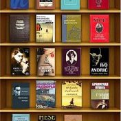 “Moje knjige” – a bookshelf, Ivana