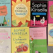 “Sophie Kinsella” – a bookshelf, Dorthe Halvas
