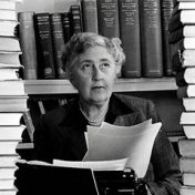 “(Favourite) Agatha Christie” – a bookshelf, Arthur M