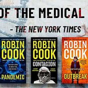 „Robin Cook - Novelas independientes” – egy könyvespolc, fantásticas_adicciones 🤗