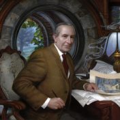 „J. R. R. Tolkien“ – polica za knjige, Sale