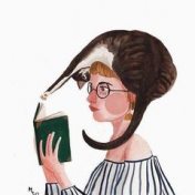 “Книги на английском языке для леди Дамблби” – a bookshelf, Лена Суббота