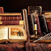 “О литературе” – a bookshelf, Лена Суббота