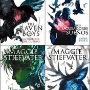 „El ciclo del cuervo - Maggie Stiefvater” – egy könyvespolc, fantásticas_adicciones 🤗