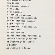 »Poesía« – en boghylde, Martín Eduardo Martínez
