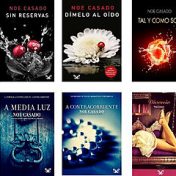 „Noe Casado - Novelas independientes” – egy könyvespolc, fantásticas_adicciones 🤗