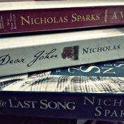“Николас Спаркс” – a bookshelf, Angelika