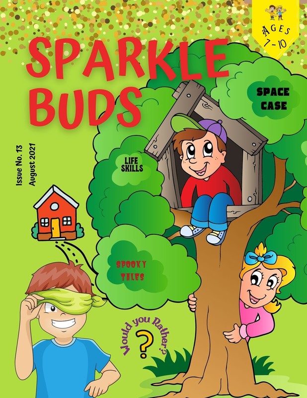 Sparkle Buds Kids Magazine August 2021, Sparkle Buds