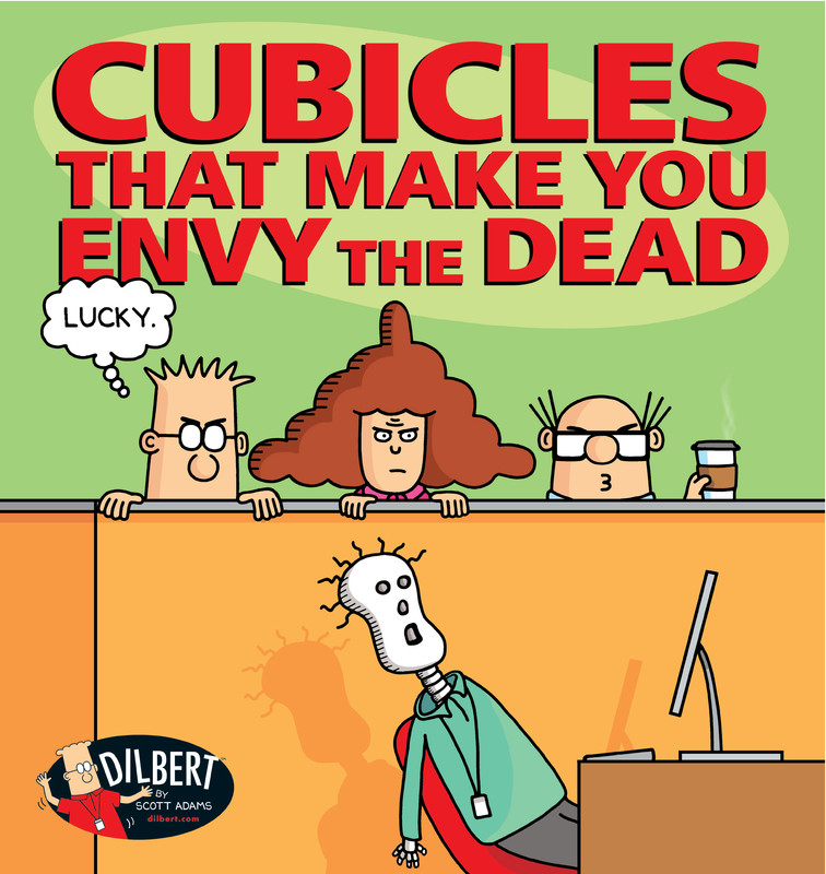 Cubicles That Make You Envy the Dead, Scott Adams