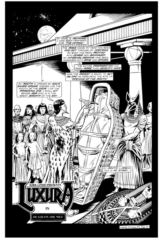 Legends of Luxura #01, Kirk Lindo