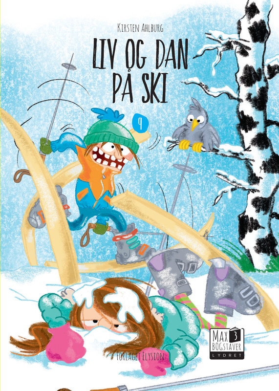 Liv og Dan på ski - bog 10, Kirsten Ahlburg