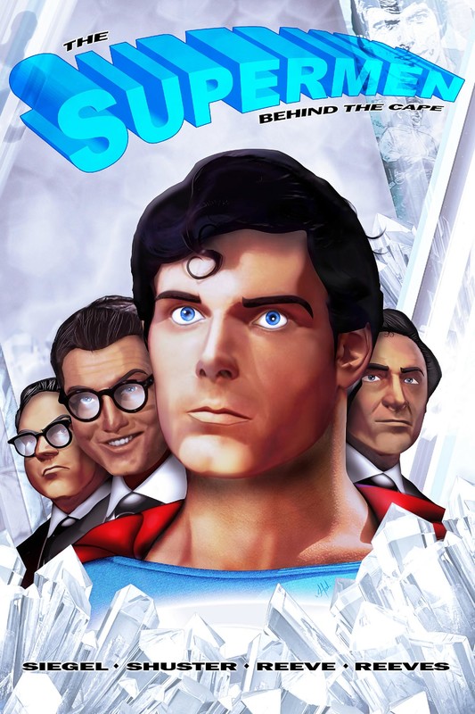 Tribute: The Supermen Behind the Cape: Christopher Reeve, George Reeves Jerry Siegel and Joe Shuster Vol.1 # GN, Michael frizell, Jon Judy, M.Anthony Gerardo