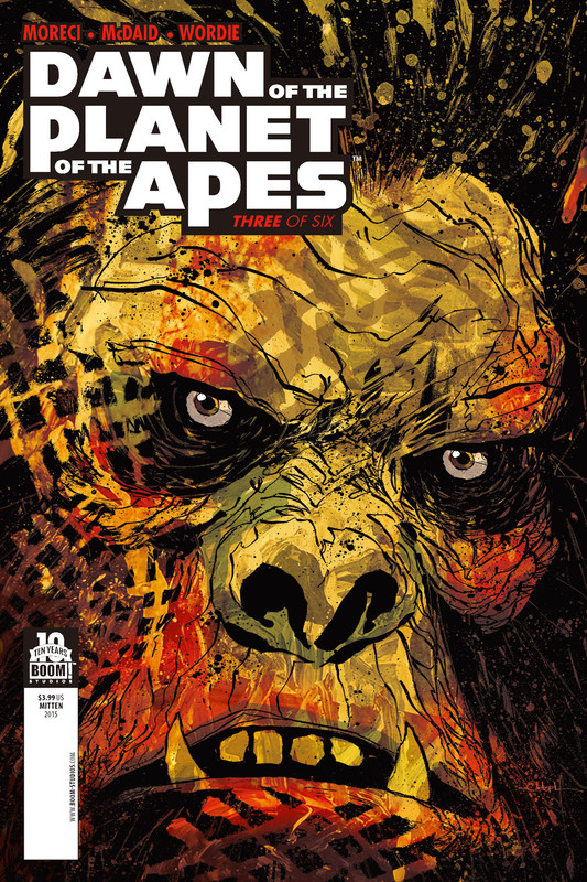 Dawn of the Planet of the Apes #3, Michael Moreci