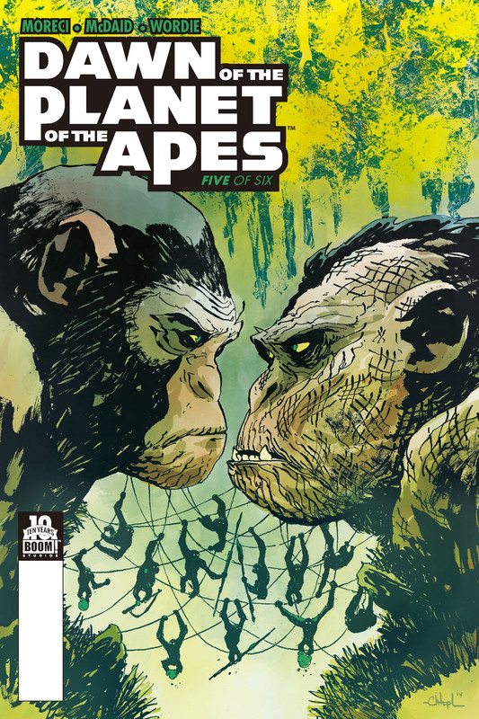 Dawn of the Planet of the Apes #5 (of 6), Michael Moreci