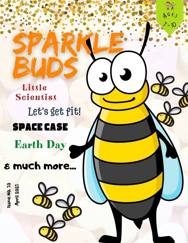 Sparkle Buds Kids Magazine April 2021, Sparkle Buds